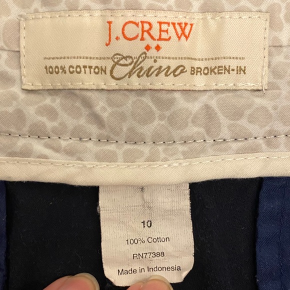 J Crew Chino Shorts Bundle in size 10 - Picture 7 of 8